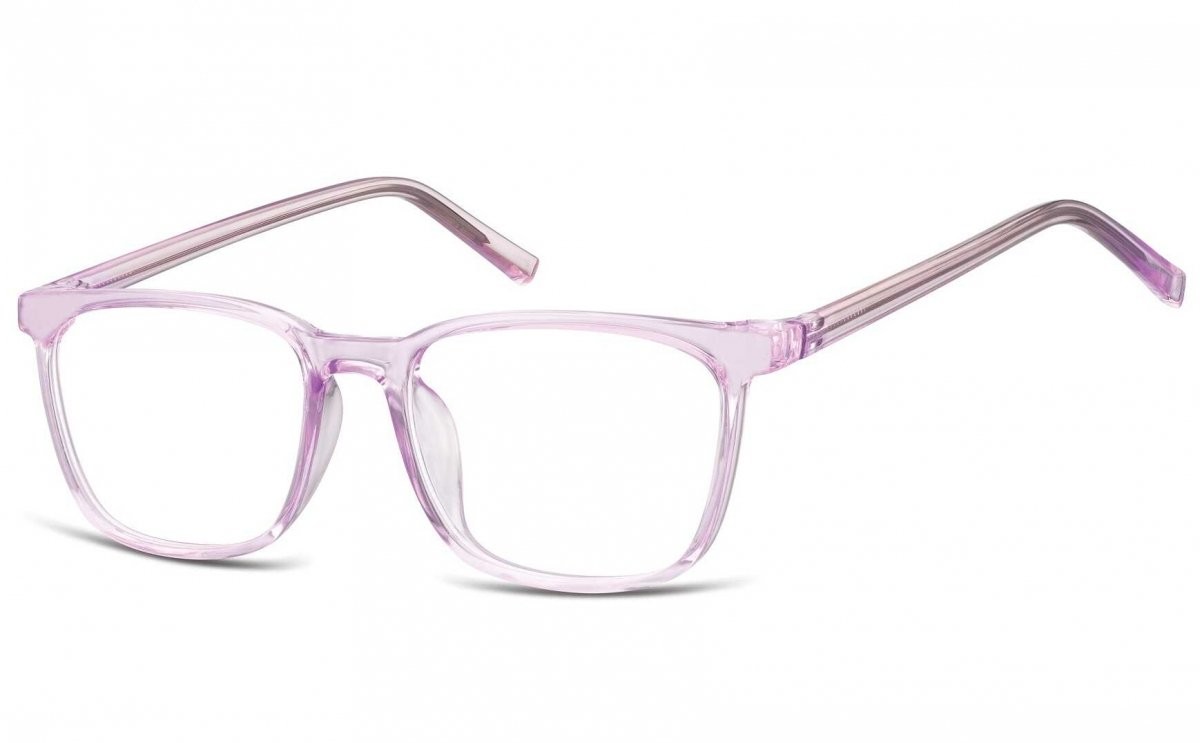 Sunoptic Oprawki korekcyjne Nerdy zerówki transparentne CP124D CP124D