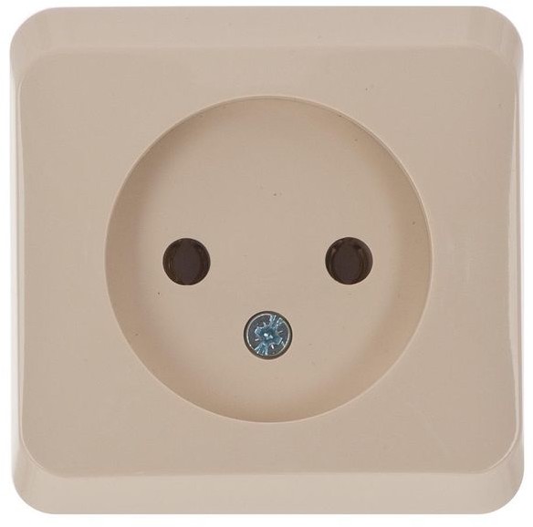 Schneider Electric Gniazdo pojedyncze 2P PRIMA beżowy