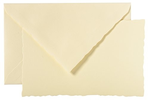 Lalo Karty G.  92316l zestaw prezentowy Mode de Paris (25% szmat z 30 kart o vergé papieru 300 G, 97 X 152 MM, kość słoniowa, z zamkiem mittelaltericher vergé krawędzi, 30 kopert gumowana, kość słoniow 92316L