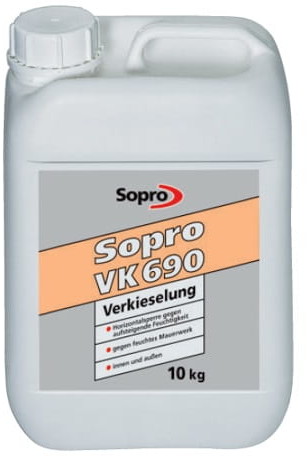 Sopro Silikatowy środek hydrofobizujący VK 690 10kg VK 690/10