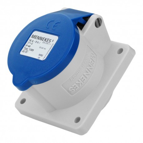 Mennekes Gniazdo 16A 4P 230V IP44 tablicowe proste 1389 0197 1389