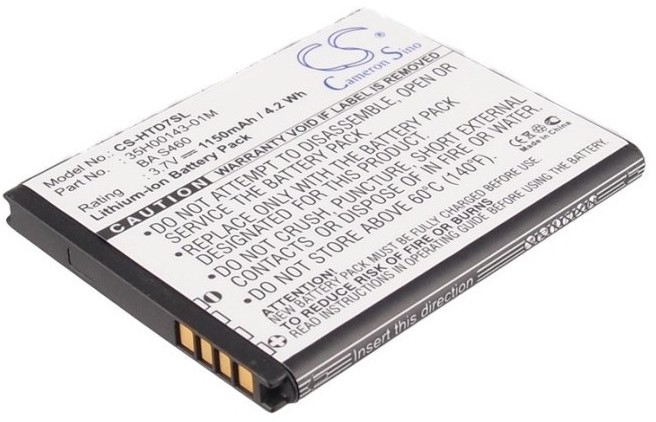 Фото - Акумулятор для мобільного CameronSino HTC Wildfire S / BA S460 1150mAh 4.26Wh Li-Ion 3.7V  (Cameron Sino)