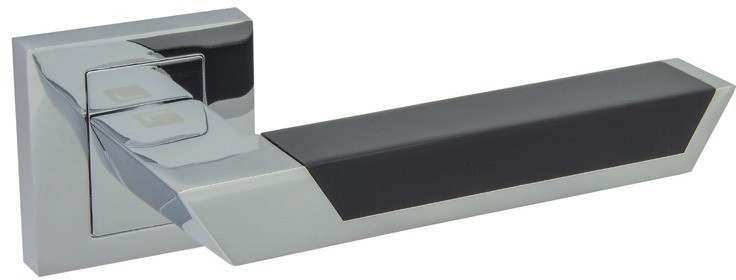 Kuchinox KLAMKA YORK CZARNY/CHROM YOCCQ