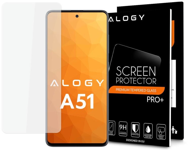 Alogy Szkło hartowane na ekran do Samsung Galaxy A51 7673X10