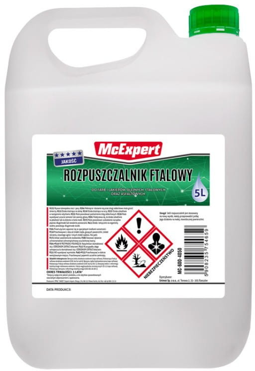 MCEXPERT* ROZPUSZCZALNIK FTALOWY 5L MC-600-4050 [7917629]