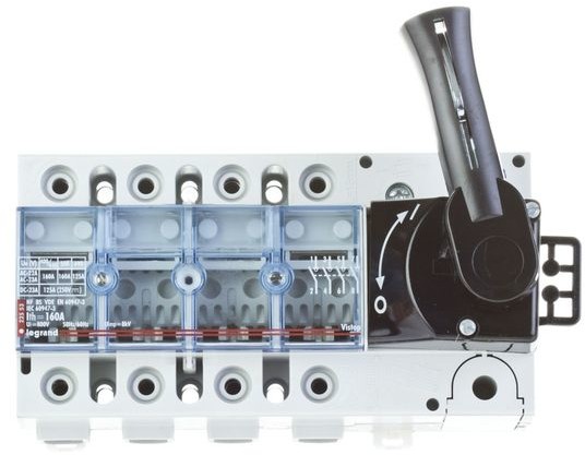 Legrand Rozłącznik izolacyjny 4P 160A VISTOP /napęd frontowy czerwony/ 022553