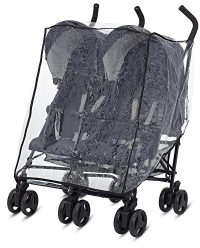 Inglesina a096ah840 ochrona przed deszczem dla Zwilling Buggy Twin Swift