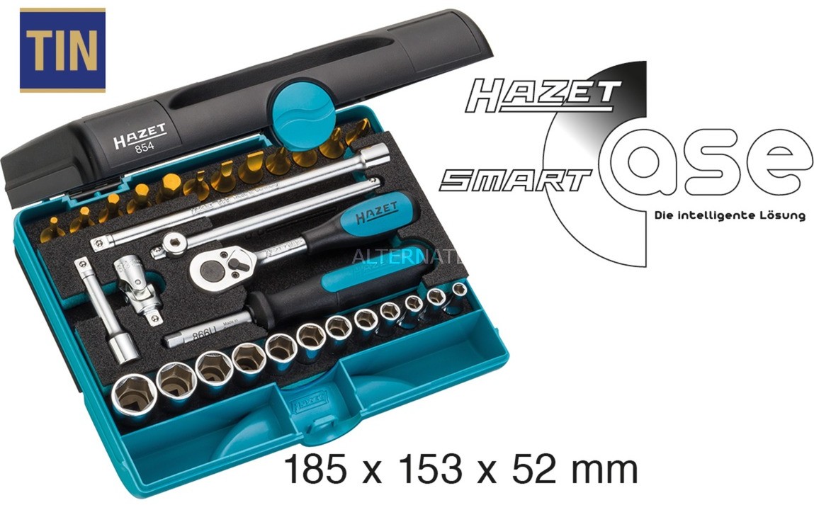 Hazet Steckschlüssel-Satz 854 Socket set, Zestaw narzędzi