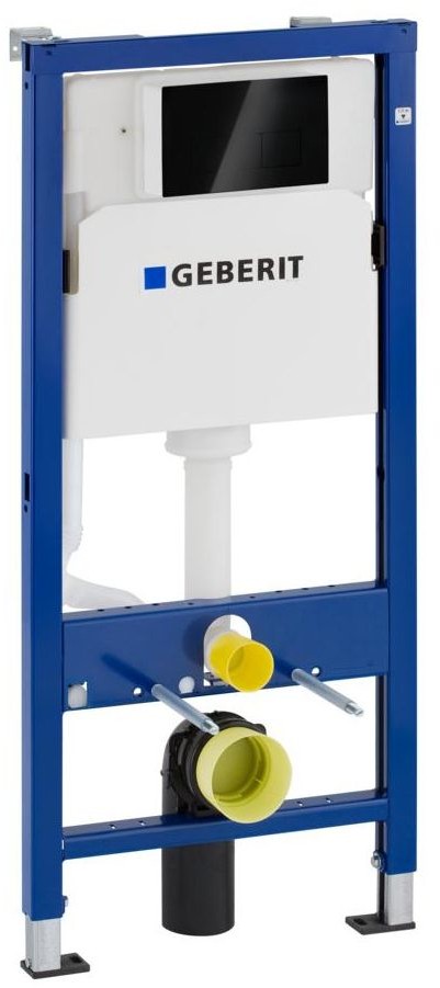 Geberit Stelaż podtynkowy WC Unifix Delta 51 przycisk czarny 458.135.DW.1