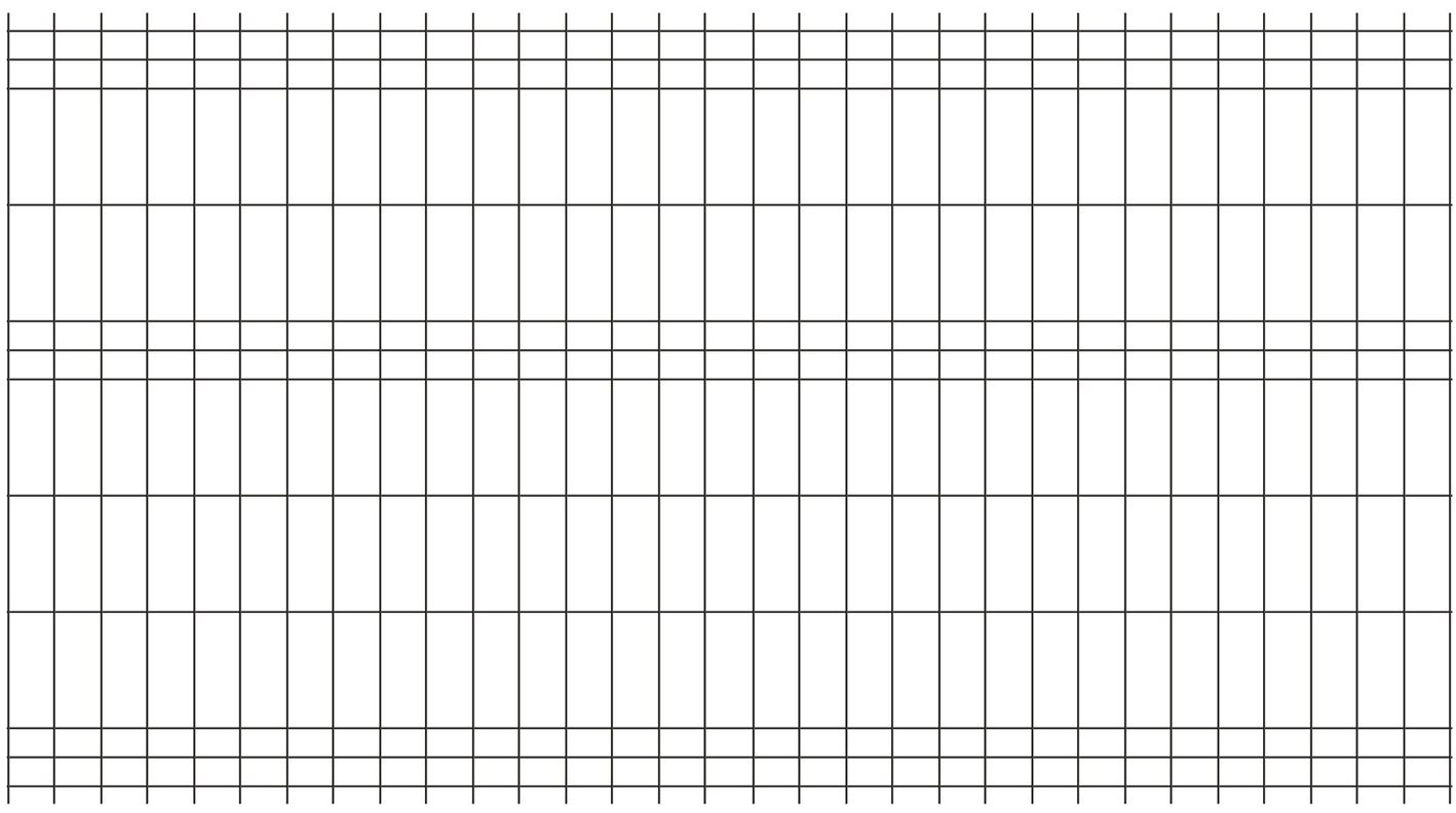 Jarmex Jarmex Panel ogrodzeniowy ocynkowany, drut 3,1, 250x132cm