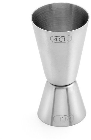 Weis 16802 Cocktail Mass 2 CL i 4 CL, ze stali nierdzewnej 16802