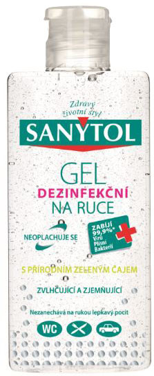 SANYTOL SANYTOL Dezynfekujący żel do rąk 75 ml