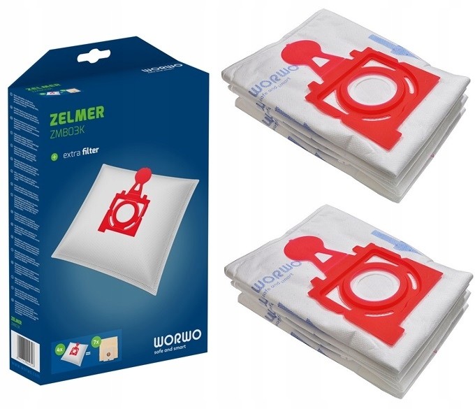 Zelmer 24x Worki Do Odkurzacza Jupiter Magnat
