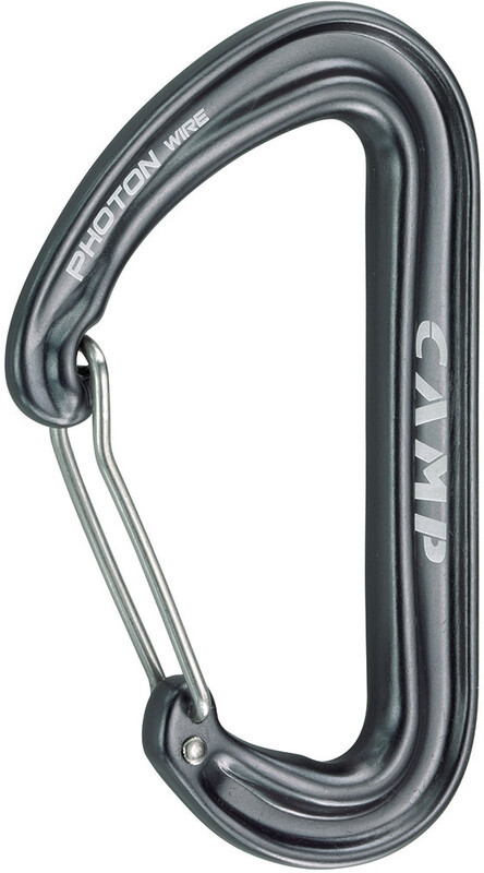 Camp Photon Wire Karabinek, gun metal 2021 Karabinki niezakręcane 247003