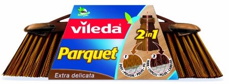 Vileda 2in1 głowa szczotki do podłóg parkietowych 133580
