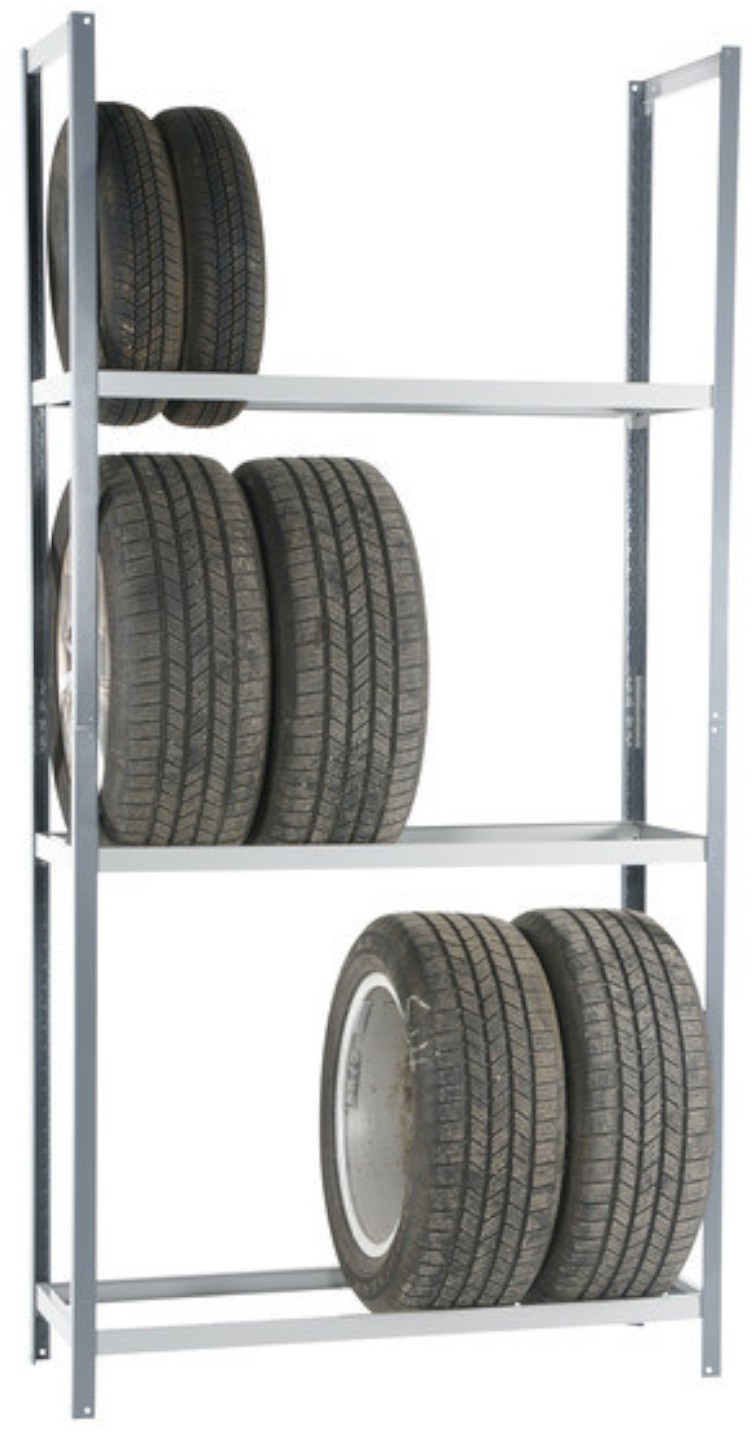 intra.se Swedmach Regał Warsztatowy Na Opony 120 X 45 X 240 Cm