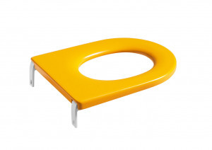 Roca A801116714 HAPPENING BABY Siedzisko do miski wc dla dzieci żółte