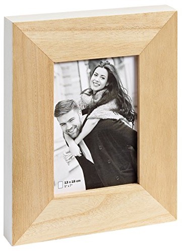 Walther laois wzornictwo Portrait ramka, ramka na zdjęcia, drewno, czarna RA318W