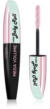 Loreal Paris Paris Miss Baby Roll tusz do rzęs zwiększający objętość i podkręcający odcień Black 9,1 ml