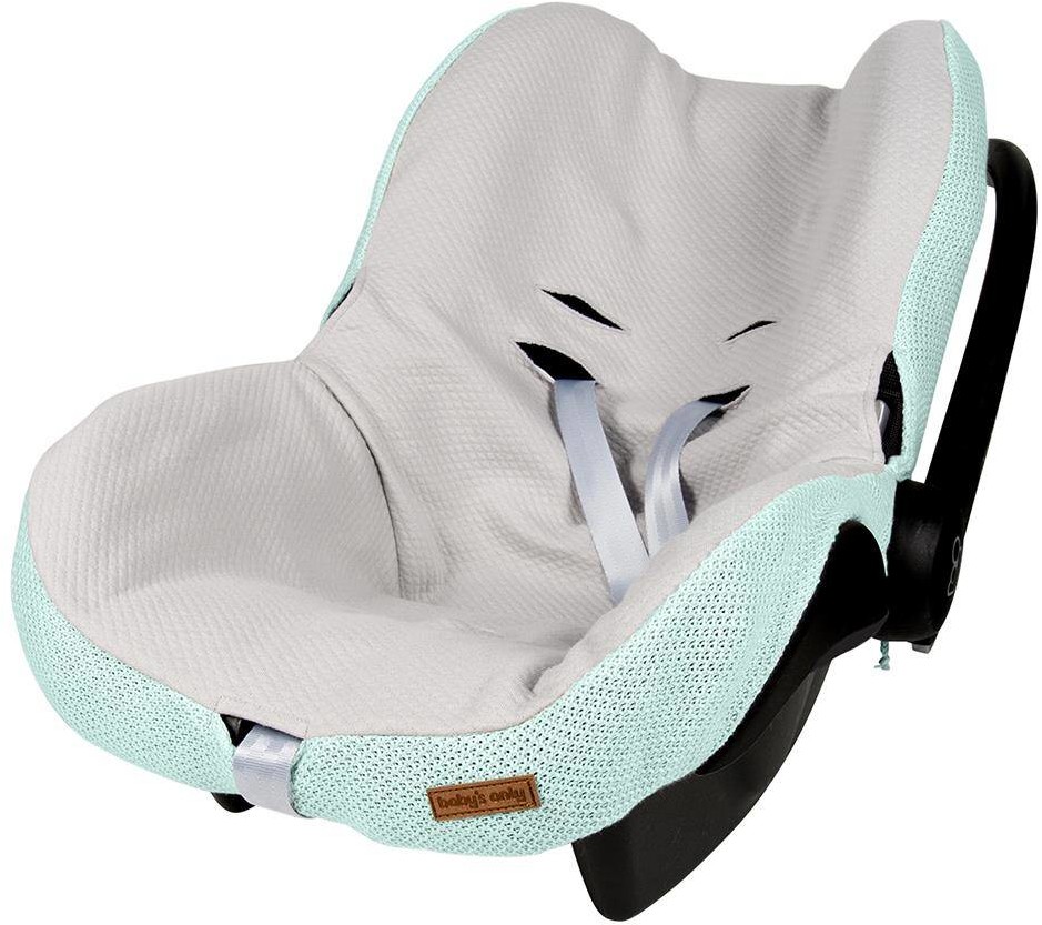 BABY'S ONLY Baby's Only, Classic Ochraniacz na fotelik samochodowy 0+, Miętowy,  WYPRZEDAŻ -50%