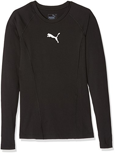 Puma PUMA męska ligi Base Layer Tee LS Jr Shirt, czarny, 164 655921 03