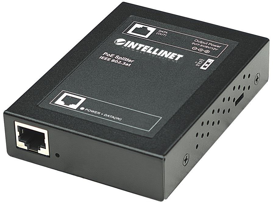 Intellinet Network Solutions Splitter PoE+ IEEE 802.3at/af 5/7,5/9/12 V 560443