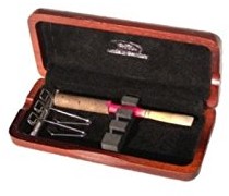 Gewa 751035 rur etui Oboe 3 rur lakierowany na kolor czerwony/brązowy 751035