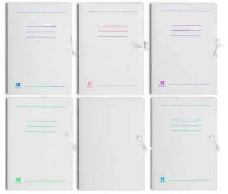 TECZKA A4  WIĄZANA BIAŁA 250G/M2 0821000 370037