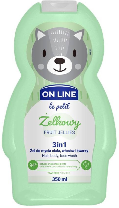 On Line LE PETIT ŻEL 3W1 DLA DZIECI 350ML ŻELKOWY