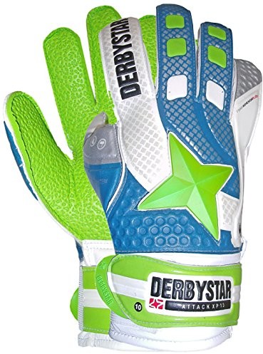 Derbystar Derby Star Attack XP 13 rękawice bramkarskie, niebieski, 9.5 2678095000