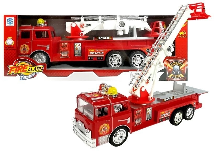 Import LEANToys Wóz Straży Pożarnej 4523