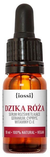 IOSSI Iossi Dzika Róża, rozświetlające serum do twarzy z witaminą C i E,10ml IOS000035