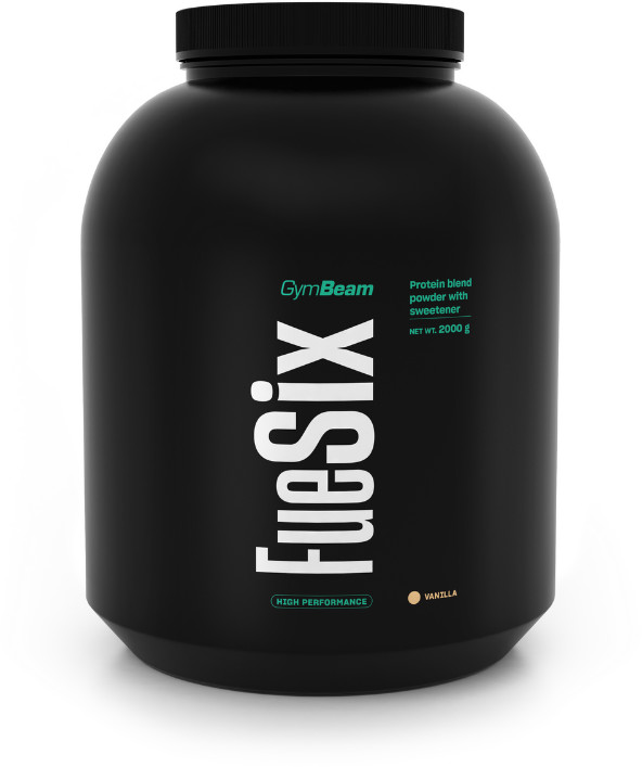 GymBeam Białko FueSix 2000 g cookies & cream