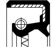 CORTECO Pierścień uszczelniający wału, wał skrzyni biegów CORTECO 12015772B