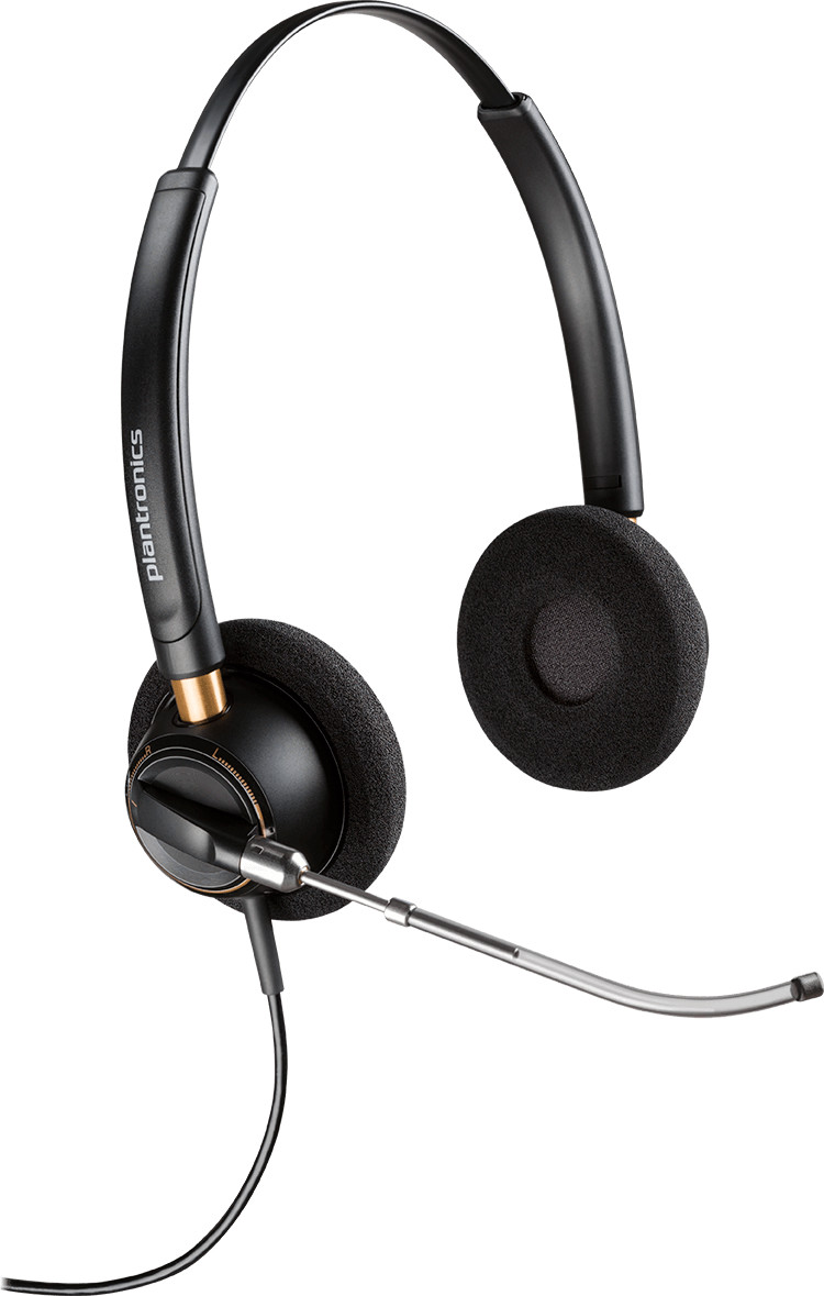 Zdjęcia - Słuchawki Poly HW520V słuchawka nagłowna Plantronics  (89436-02)