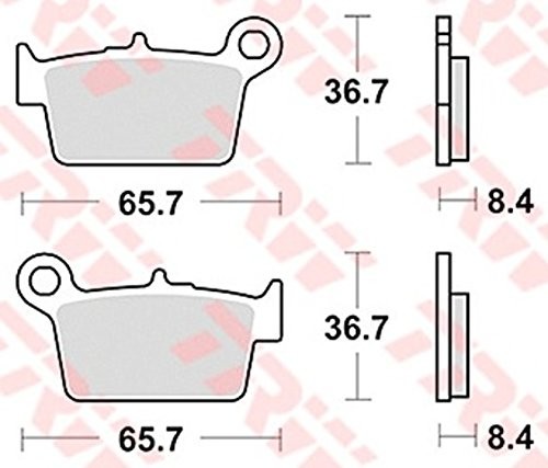 TRW Automotive Aftermarket mcb820 motocykl okładzina hamulcowa MCB820
