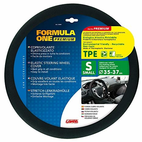 Lampa 33069 Formula Premium pokrowiec na kierownicę, termoplastyczny elastomer (TPE), mały 33069