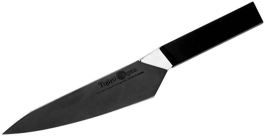 Tojiro Origami Polerowany Black Nóż Szefa 18 cm HK-F-1772M