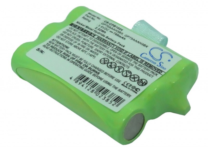 Cameron Sino GP GP70AAAH3BX 700mAh 2.52Wh Ni-MH 3.6V Cameron Sino)