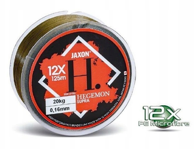 Jaxon Plecionka Hegemon Supra 12x 0,14m 125m 16kg