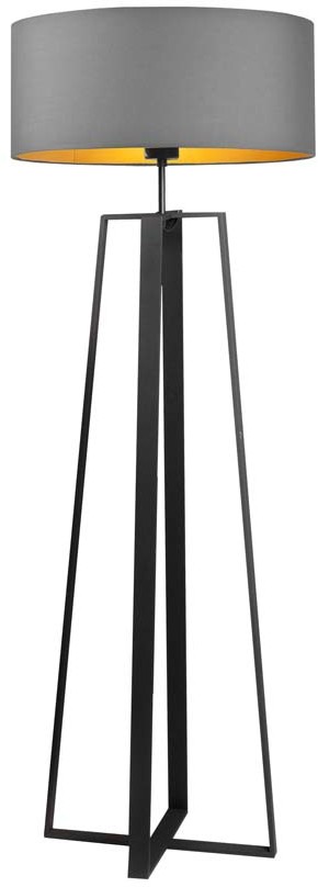 Lysne Lampa podłogowa do sypialni MOSS GOLD 14520/44