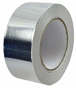 Faithfull Faithfull TAPEALU50 folia aluminiowa, taśma klejąca, 50 mm x 45,7 m, wielokolorowa FAITAPEALU50