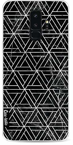 Samsung Casetastic Etui na telefon Galaxy S9 Plus, cienkie etui z tworzywa TPU. Amortyzujące uderzenia i odporne na zarysowania etui do Galaxy S9 Plus - Abstract Marble Triangles - CASETASTIC 76211