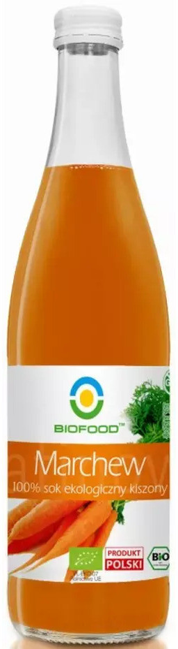 BIO FOOD Sok z Marchwi Kiszonej 500ml
