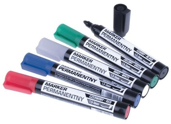 MOTIVE / INTER-S CZARNY MARKER PERMANENTNY