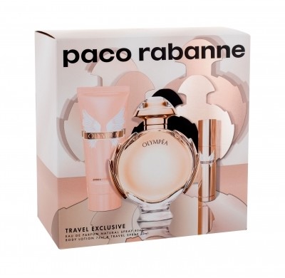 Paco Rabanne Olympéa zestaw 80 ml Edp 80 ml + Edp 10 ml + Mleczko do ciała 75 ml dla kobiet