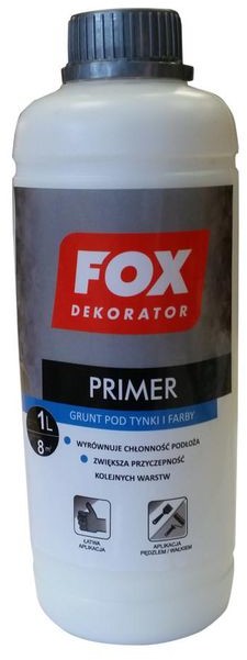 FOX Podkład pod efekty dekoracyjne POD TYNKI I FARBY FOX