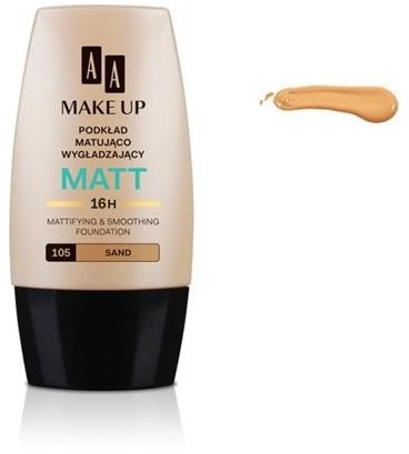 Oceanic Matt Foundation podkład matująco wygładzający 105 Sand 30ml 44577-uniw