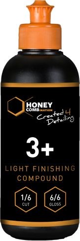 Honey combination Honey Combination Light Finishing Compound 3+  wykończeniowa pasta polerska, baza wodna 250ml HON000093