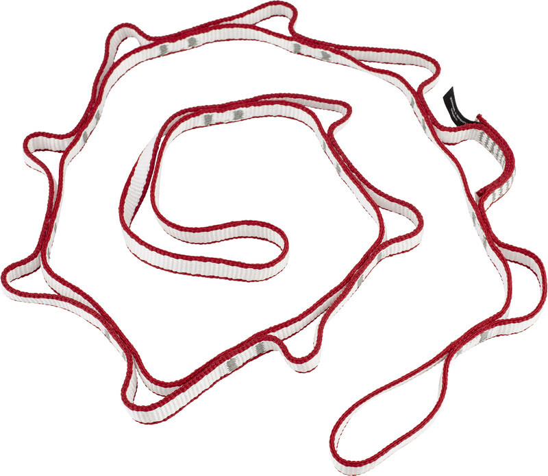 Black Diamond Dynex Daisy Łańcuch 115cm / 12mm, red 2021 Drabinki linowe BD390027RED0ALL1